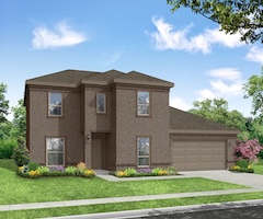 thumb_Radcliffe II New Home Floorplan for Sale in Dallas-Fort Worth_Elevation A
