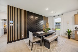 home in Belmont dining room