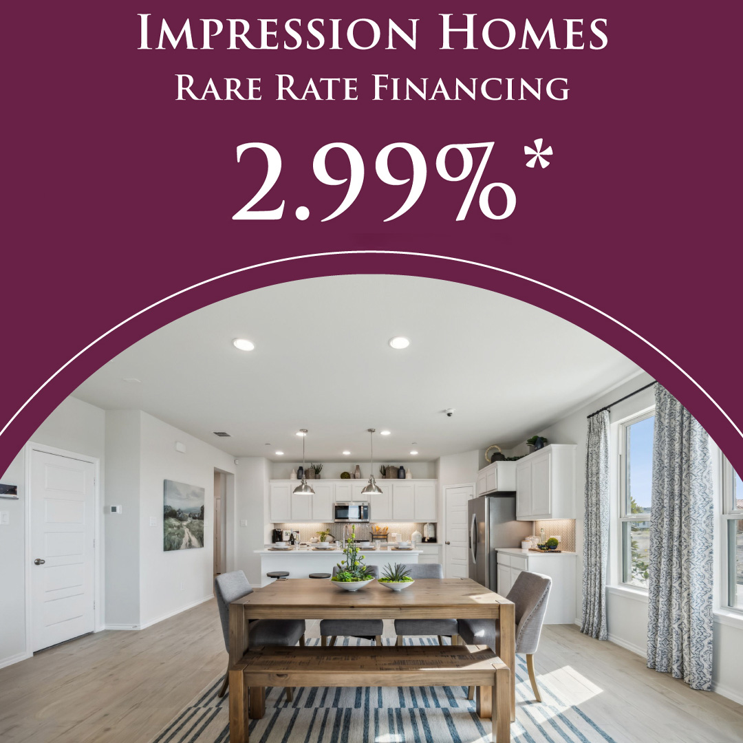 great rates for financing new homes in Texas - rare rate promo